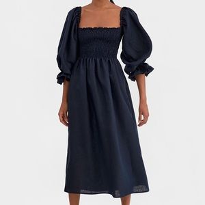 Daily Sleeper ‘Atlanta’ Linen Smock Dress